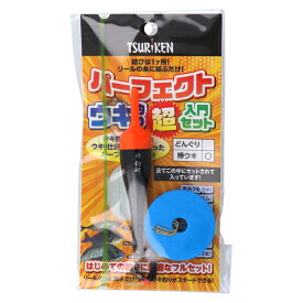 釣研 パーフェクトウキ釣り 超入門セット 棒ウキ【メール便】