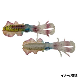 エコギア ワーム パワースクイッド 3.5インチ 520 CPリアルホタルイカ(夜光)【メール便】