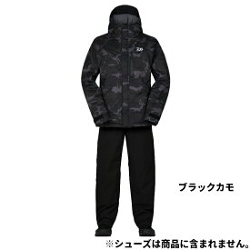 【現品限り】 ダイワ 防寒ウェア DW-3523 レインマックス ウィンタースーツ L ブラックカモ