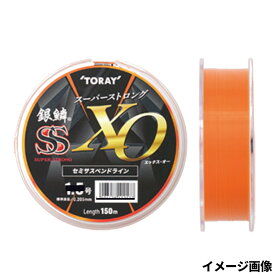【3点購入で最大P28倍！】東レ 銀鱗 スーパーストロング エックス・オー 150m 2.5号 エクストラマットオレンジ