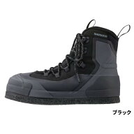 シマノ フットウェア ロックショアガードブーツ カットラバーピンフェルト 25.5cm ブラック FS-25XX