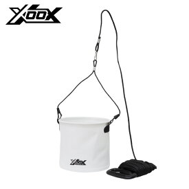 【3点購入で最大P28倍！】XOOX 楕円型水くみバケツ 3.5L ホワイト