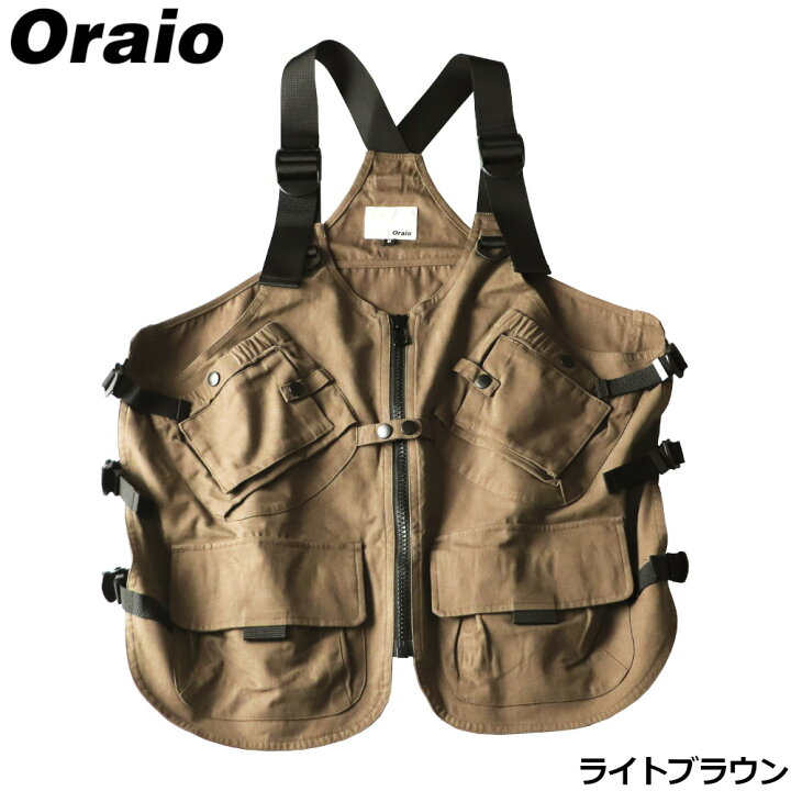 楽天市場】ウェア Oraio(オライオ) フィッシングベスト M ライト 