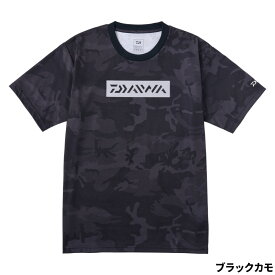 ダイワ ウェア DE-8324 クリーンオーシャンTシャツ L ブラックカモ