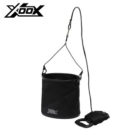 【3点購入で最大P28倍！】XOOX 楕円型水くみバケツ 6.0L ブラック
