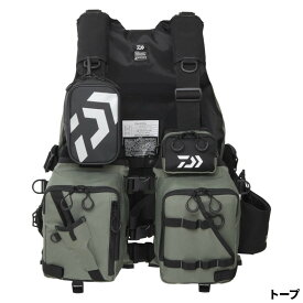 【3点購入で最大P28倍！】ダイワ ライフジャケット DF-6224 フロートゲームベスト フリー トープ