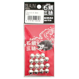 【3点購入で最大P28倍！】ダイヤフィッシング BAN・石鯛三昧 シルバービーズ 10mm【メール便】