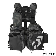 ダイワ ライフジャケット DF-6026 ベンチクールエアーゲームベスト フリー ブラックカモ