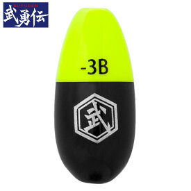 【3点購入で最大P28倍！】【現品限り】 武勇伝 NEO水中 -3B イエロー【メール便】
