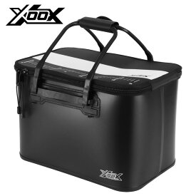 【3点購入で最大P28倍！】XOOX セミハードバッカン 40cm ブラック