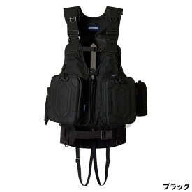 双進 ライフジャケット RBB ウェーディングベスト25LIMITED フリー ブラック 7760