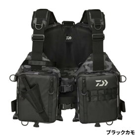 ダイワ ライフジャケット DF-6425 ライトフロートゲームベスト フリー ブラックカモ