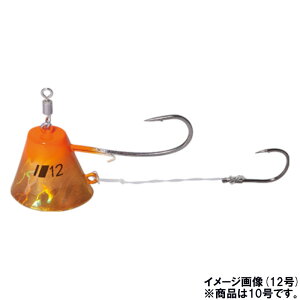 メジャークラフト 鯛乃実 富士山てんや 10号 #2 ケイムラオレンジゴールド