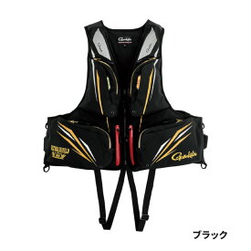 がまかつ ライフジャケット アルテマシールドプロ フローティングベスト L ブラック GM6005