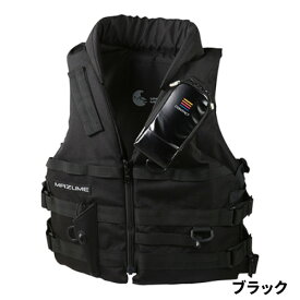 オレンジブルー ライフジャケット mazume コンタクトライフジャケット フリー ブラック MZLJ-772