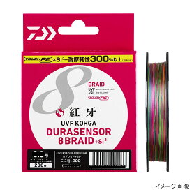 ダイワ UVF 紅牙 DURAセンサー×8+Si2 200m 0.6号 ピンク/緑/青/蛍光オレンジ/紫
