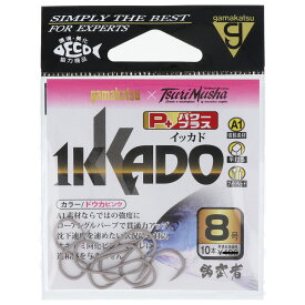 【3点購入で最大P28倍！】釣武者/MST イッカド パワープラス 8号 ドウカピンク【メール便】
