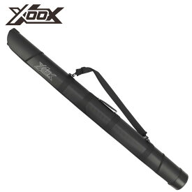 XOOX セミハードスリムロッドケース 140cm ブラック【大型商品】※単品注文限定、別商品との同梱不可。ご注文時は自動キャンセル対応。