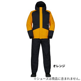 【現品限り】 ダイワ 防寒ウェア DW-3223 レインマックス サイドオープンウィンタースーツ 2XL オレンジ