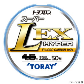 東レ トヨフロン スーパーL・EX ハイパー 50m 2号 ナチュラル【メール便】