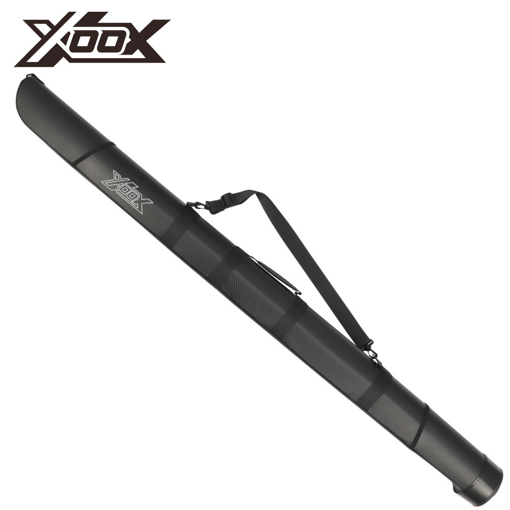 XOOX セミハードスリムロッドケース 160cm ブラック※単品注文限定、別商品との同梱不可。ご注文時は自動キャンセル対応。