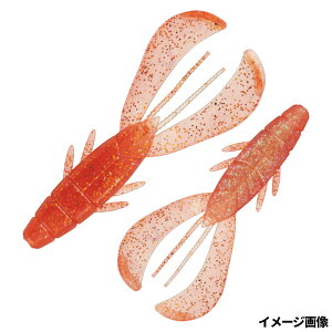 メジャークラフト ワーム ロックライバー ラッキークロー 3.2インチ #1 最強オレンジ【メール便】