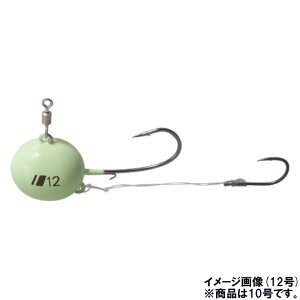 メジャークラフト 鯛乃実 げんこつかぶら 10号 #6 スーパーグロー