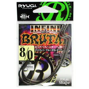 �����ߐj �C���t�B�j �u���[�^�� HIB094 #8/0 �u���b�N�y���[���ցz