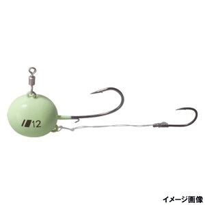 メジャークラフト 鯛乃実 げんこつかぶら 12号 #6 スーパーグロー【メール便】