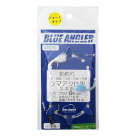 ケイスタイル シマアジ仕掛 ショートタイプ カラ針付 針16号/13号-ハリス8号 Aカラー【メール便】