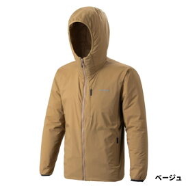 シマノ 防寒ウェア アクティブインサレーション ジャケット フーディ L ベージュ WJ-056W