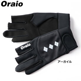 【現品限り】 防寒ウェア Oraio(オライオ) ウィンドブレイクグローブ L アーガイル (防寒)