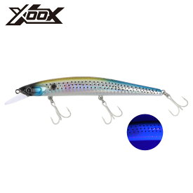 【3点購入で最大P28倍！】ルアー XOOX キャロー 123S UVコノシロ【メール便】