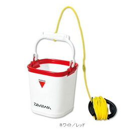 【3点購入で最大P28倍！】ダイワ プロバイザー スーパー水くみ G21CM（D） ホワイト／レッド