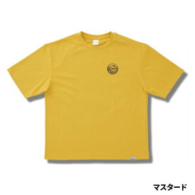 【アウトレット】 ウェア フリーノット 綿タッチTシャツ (マサヤート-E) LL 27 マスタード Y1665