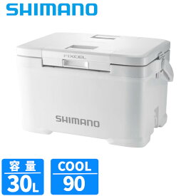 シマノ クーラーボックス フィクセル BS 30L ピュアホワイト NF-630Z クーラーボックス