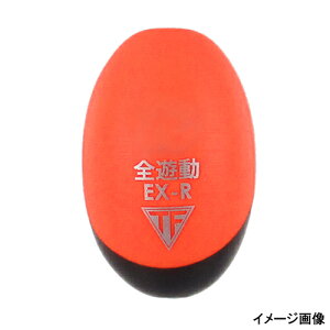 釣研 全遊動EX−R M 00号 スカーレット【ゆうパケット】