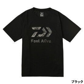 ダイワ ウェア DE-9524 Feel Alive.サンブロックシャツ M ブラック