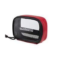 【スーパーSALE！3点購入で最大P26倍！】シマノ フルオープンポーチ PC−023I レッド