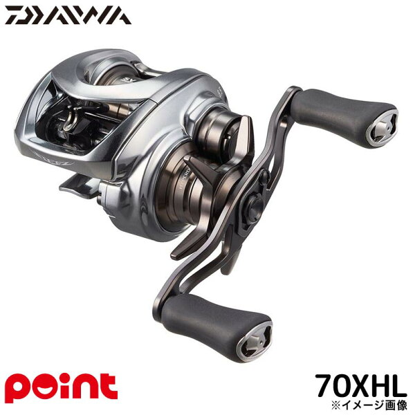 ダイワ ベイトリール 25 スティーズ リミテッド CT SV TW 70XHL 左ハンドル ベイトリール