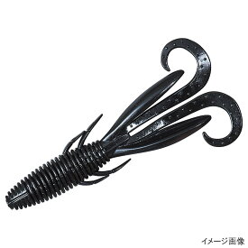 【アウトレット】 ダイワ ワーム スティーズ ホグ 2.2インチ ブラック【ゆうパケット】