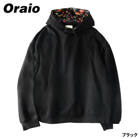 ウェア Oraio(オライオ) プルオーバーパーカー S ブラック
