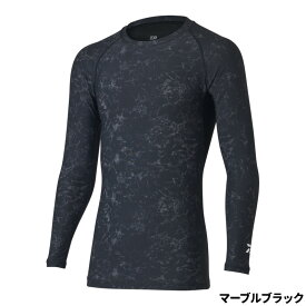 ダイワ ウェア DU-6021S アイスドライ クルーネックアンダーシャツ 2XL マーブルブラック