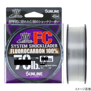 �T�����C�� SaltiMate �V�X�e���V���b�N���[�_�[ FC 30m 60lb �N���A