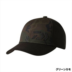 【スーパーSALE！最大P10倍&お得なクーポン配布中！】ダイワ キャップ DC-6224W ベースボールキャップ フリー グリーンカモ