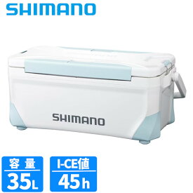 シマノ クーラーボックス スペーザ ライト 35L Wインショアブルー NS-435Y クーラーボックス