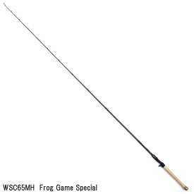 バスロッド WILD SIDE WSC65MH Frog Game Special バスロッド【大型商品】※単品注文限定、別商品との同梱不可。ご注文時は自動キャンセル対応。