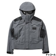 シマノ ウェア ウェーディング レインジャケット 03 2XL チャコール RA-065Y