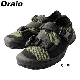 ウェア Oraio(オライオ) ウォーターシューズ S カーキ