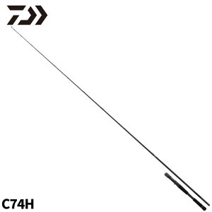 ダイワ バスロッド ブラックレーベル C74H 25年モデル バスロッド【大型商品】※単品注文限定、別商品との同梱不可。ご注文時は自動キャンセル対応。